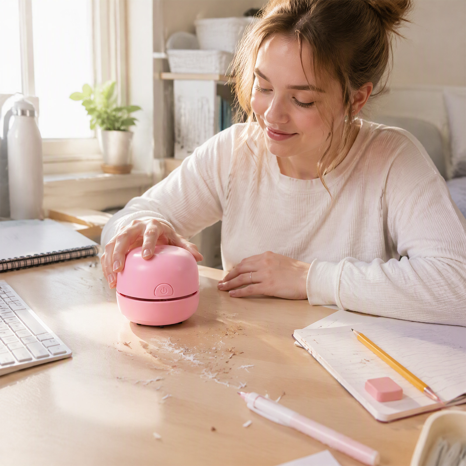 Cordless Handheld Mini Desktop - đánh giá và giá Mini Desktop Vacuum Cleaner For Eraser Dust