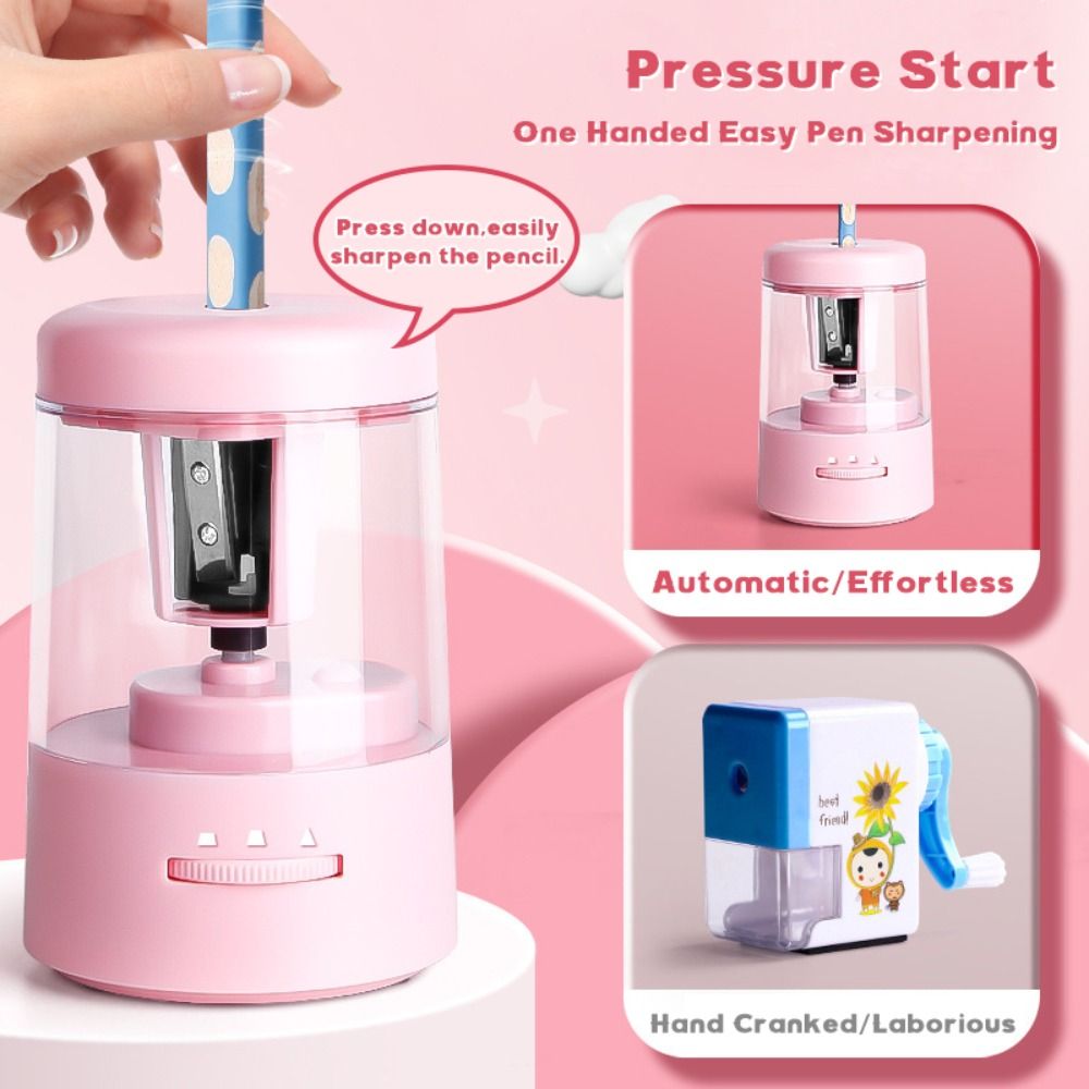 Three Gear Adjustable Electric - đánh giá và giá Electric Pencil Sharpener Usb