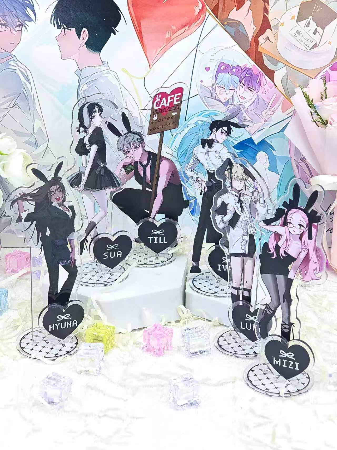 6pcs/1pcs Cute Bunny Boy & Gir - đánh giá và giá Desk Accessories