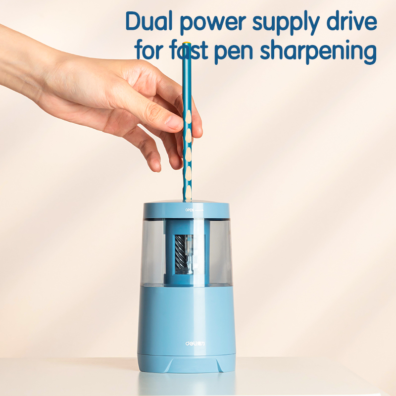 Deli Creative Electric Pencil  - đánh giá và giá Electric Pencil Sharpener Usb