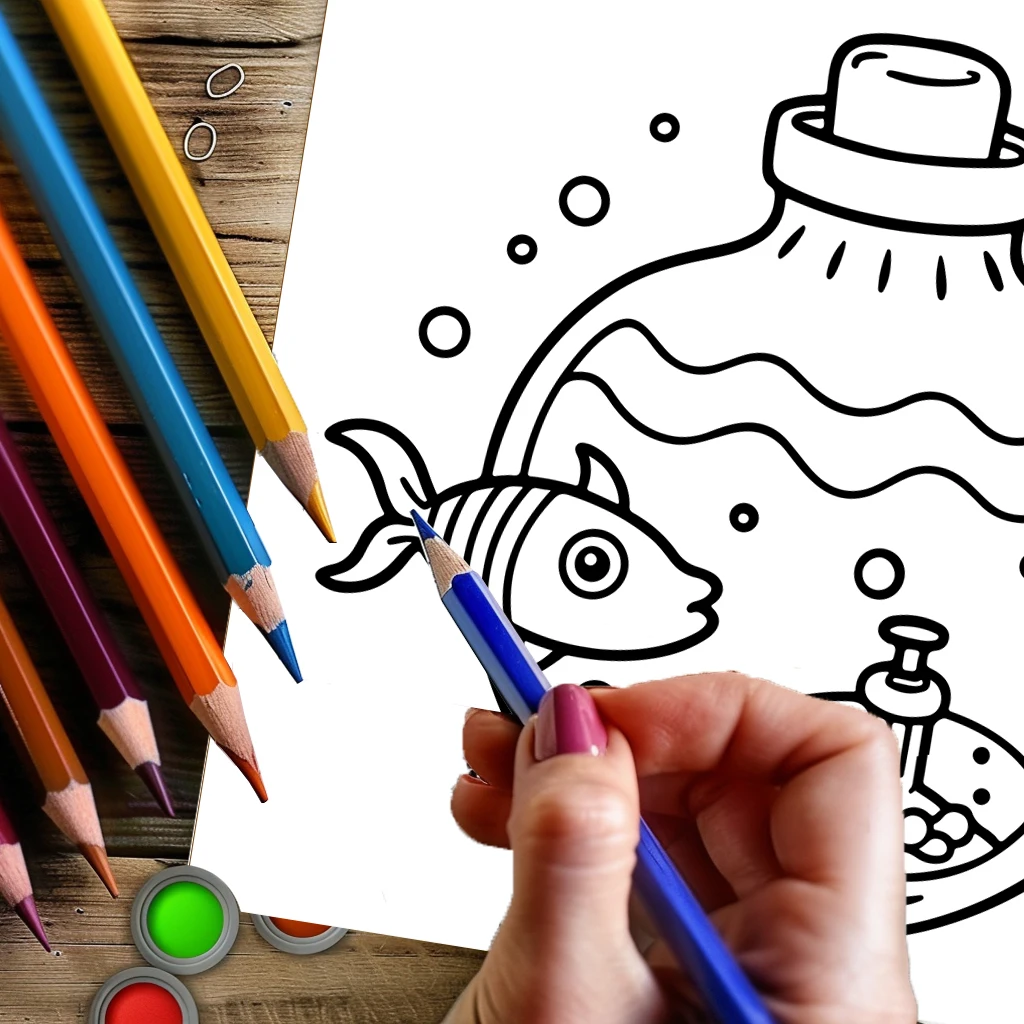 Coloring Book Magic Jar for Ad - đánh giá và giá School Supplies