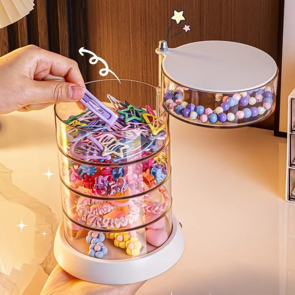 360 Rotating Clear Hair Access - đánh giá và giá Desk Accessories