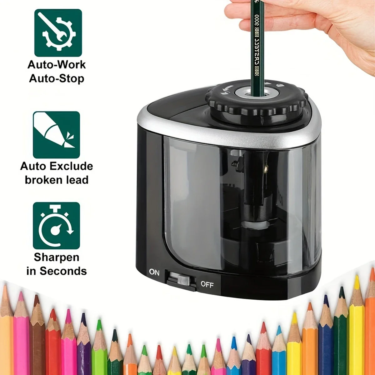 Electric Sharpener Assembly De - đánh giá và giá Electric Pencil Sharpener Usb