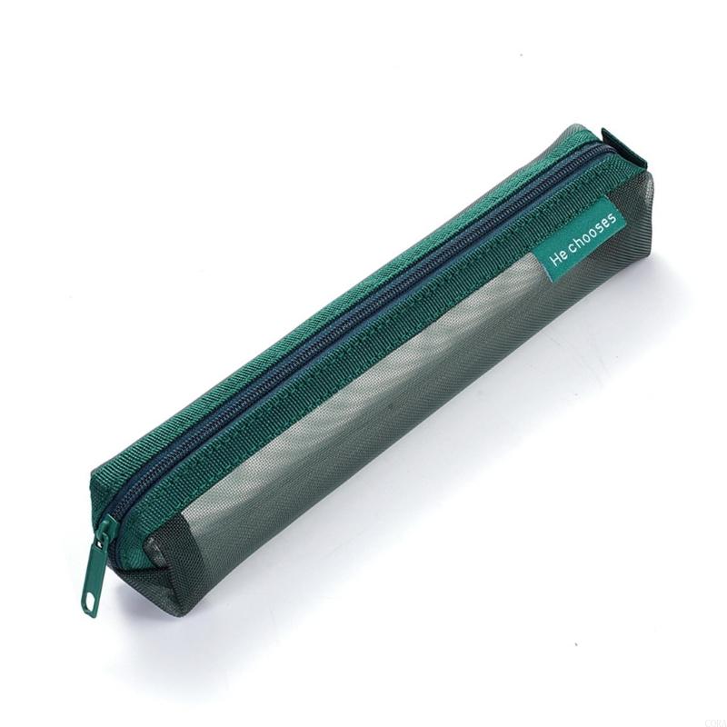 CORA Trong Suốt Lưới Đựng Xem  - đánh giá và giá Clear Mesh Pencil Pouch For Exam