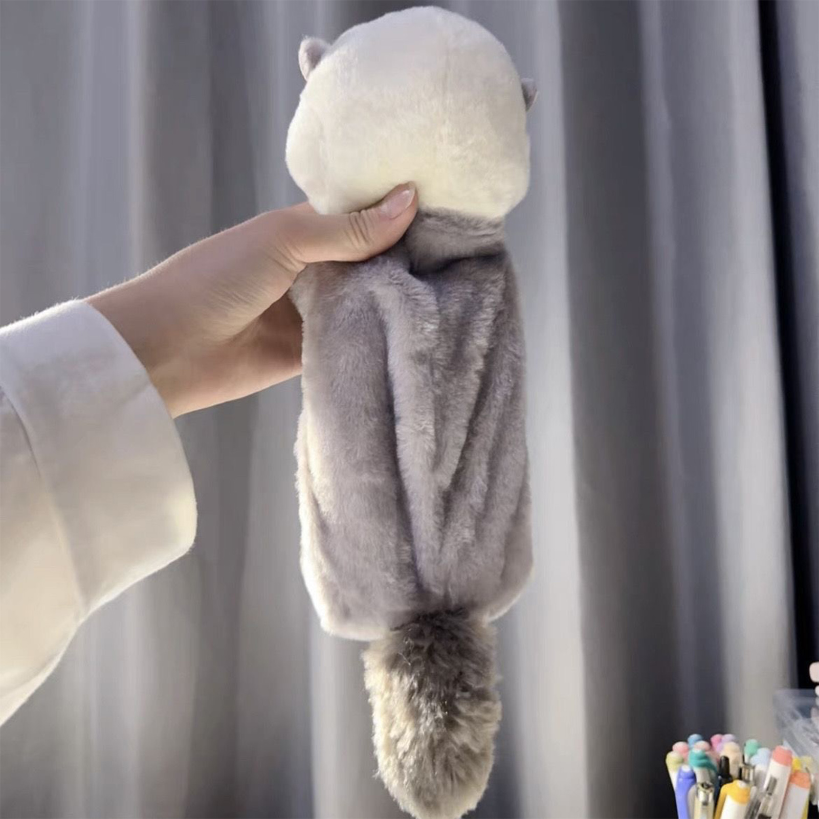 Creative Plush Toy Pencil Case - đánh giá và giá School Supplies
